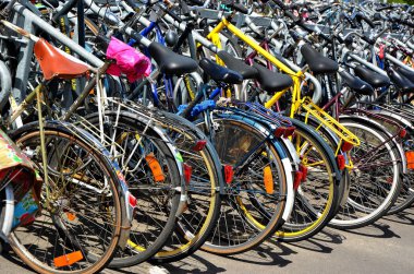 Bisiklet park yerinde gent