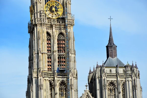 Architektura w Antwerpii — Zdjęcie stockowe