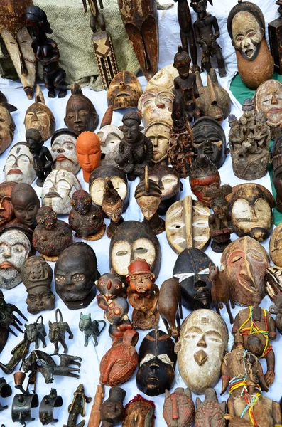 Sunday Flea Market in Brussels, Belgium — Stock Photo, Image