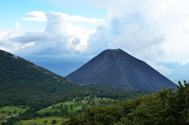 Volcano Yzalco, El Salvador clipart