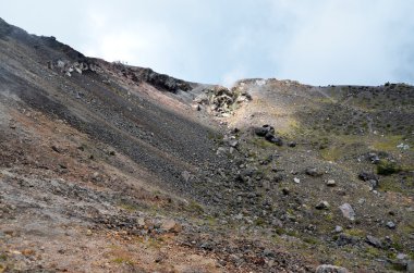 volcan yzalco, el salvador, krater