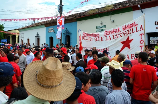 Città coloniale Suchitoto e la sua gente, El Salvador — Foto Stock