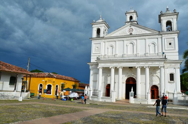Cathedral in Suchitoto, El Salvador
