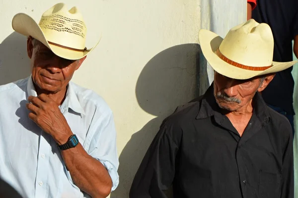 Colonial town Suchitoto and its people, El Salvador — Stock Photo, Image