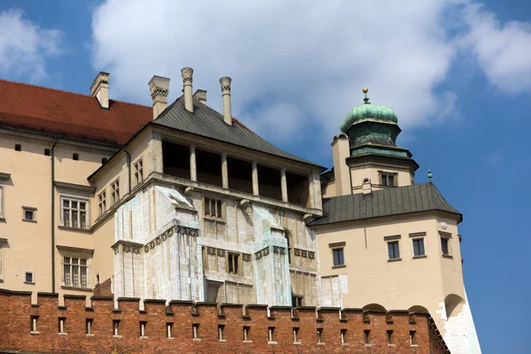 Wawel Royal en Cracovia en Polonia — Foto de Stock