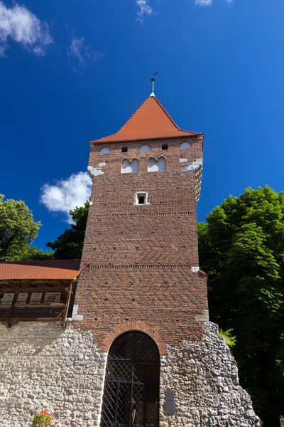 Polonya Krakow şehir surlarının Kulesi — Stok fotoğraf