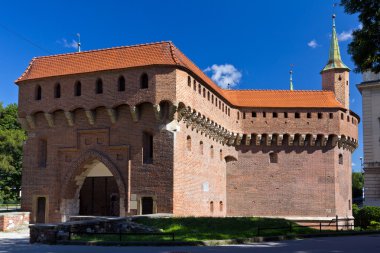 barbakan Polonya Krakov içinde görüntüleyin