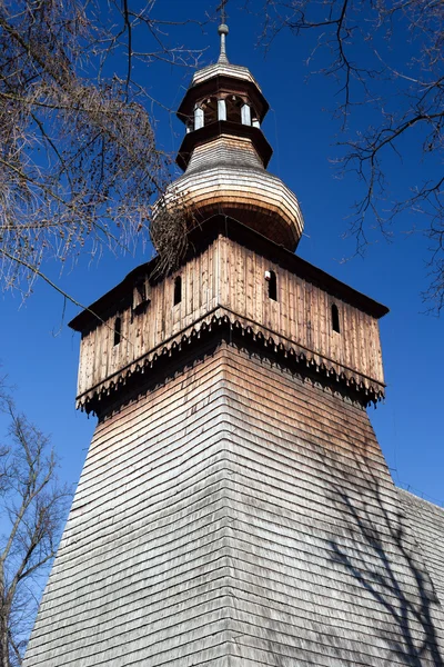 Old wooden antique  church in poland in rabka — Stock Photo, Image