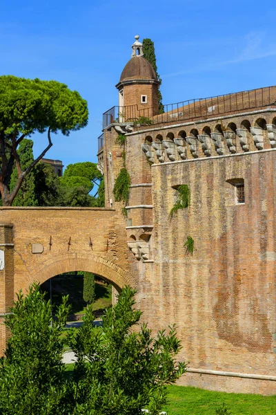 Rom Italien Oktober 2020 Århundradet Slott Saint Angel Mausoleum Romersk — Stockfoto