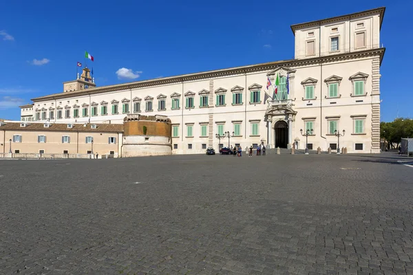 意大利罗马 2020年10月10日 意大利共和国总统官邸 奎里纳宫 Palazzo Del Quirinale — 图库照片