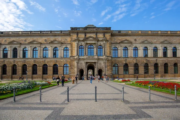 Dresden Tyskland September 2020 1700 Talets Barockpalats Zwinger Semper Gallery — Stockfoto