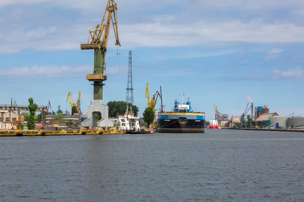 Danzig Polen Juni 2018 Danziger Werft Der Weichsel Geburtsort Der — Stockfoto