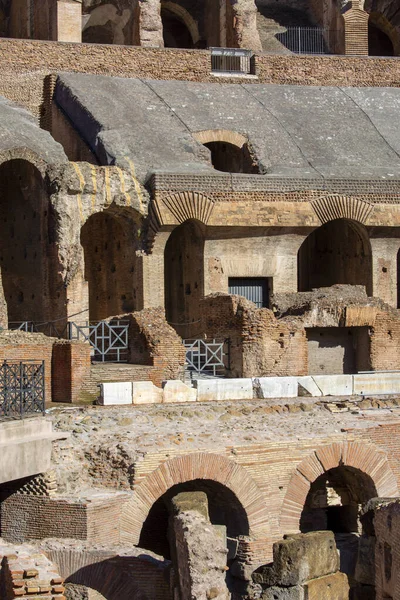 Róma Olaszország Október 2020 Colosseum Századi Antik Ovális Amfiteátrum Város — Stock Fotó