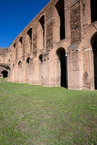 Palatine Hill View Ruins Several Important Ancient Buildings Palatine Hill — Stock Photo, Image