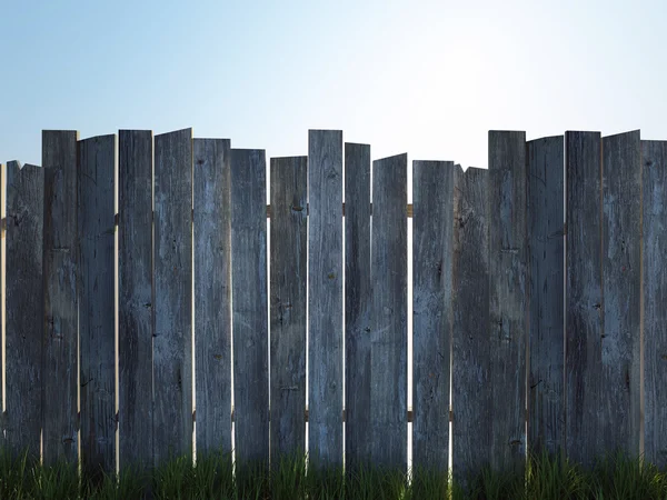 Old wood fence — Stock Photo, Image