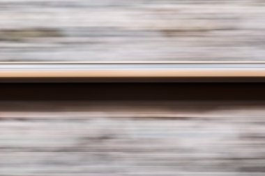 motion blur - hızlı tren soyut tek demiryolu