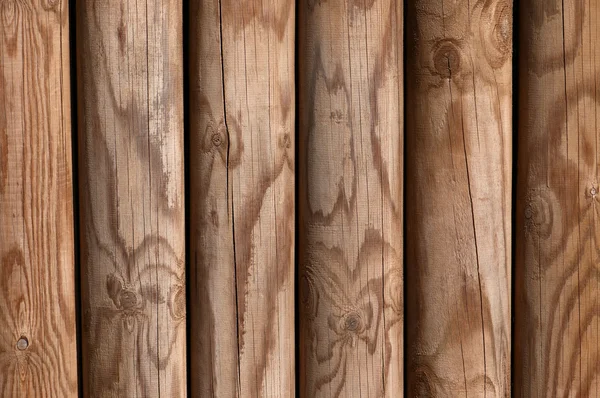 밝은 나무 소나무 패널 울타리 배경 텍스처 — 스톡 사진