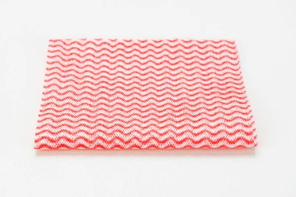 Cloth Cleaning Absorbent Towel Fabric Generic Tool Hygiene Dry Pink — Stock Photo, Image