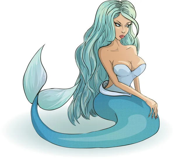 Sirena — Vector de stock