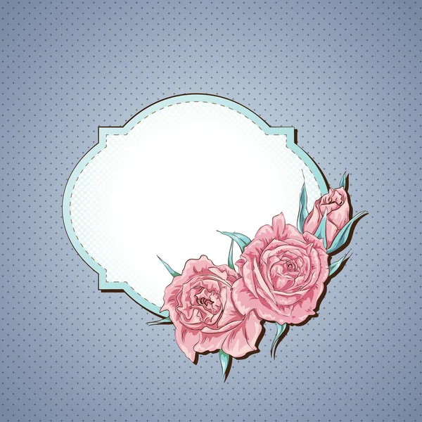 Portée rose — Image vectorielle