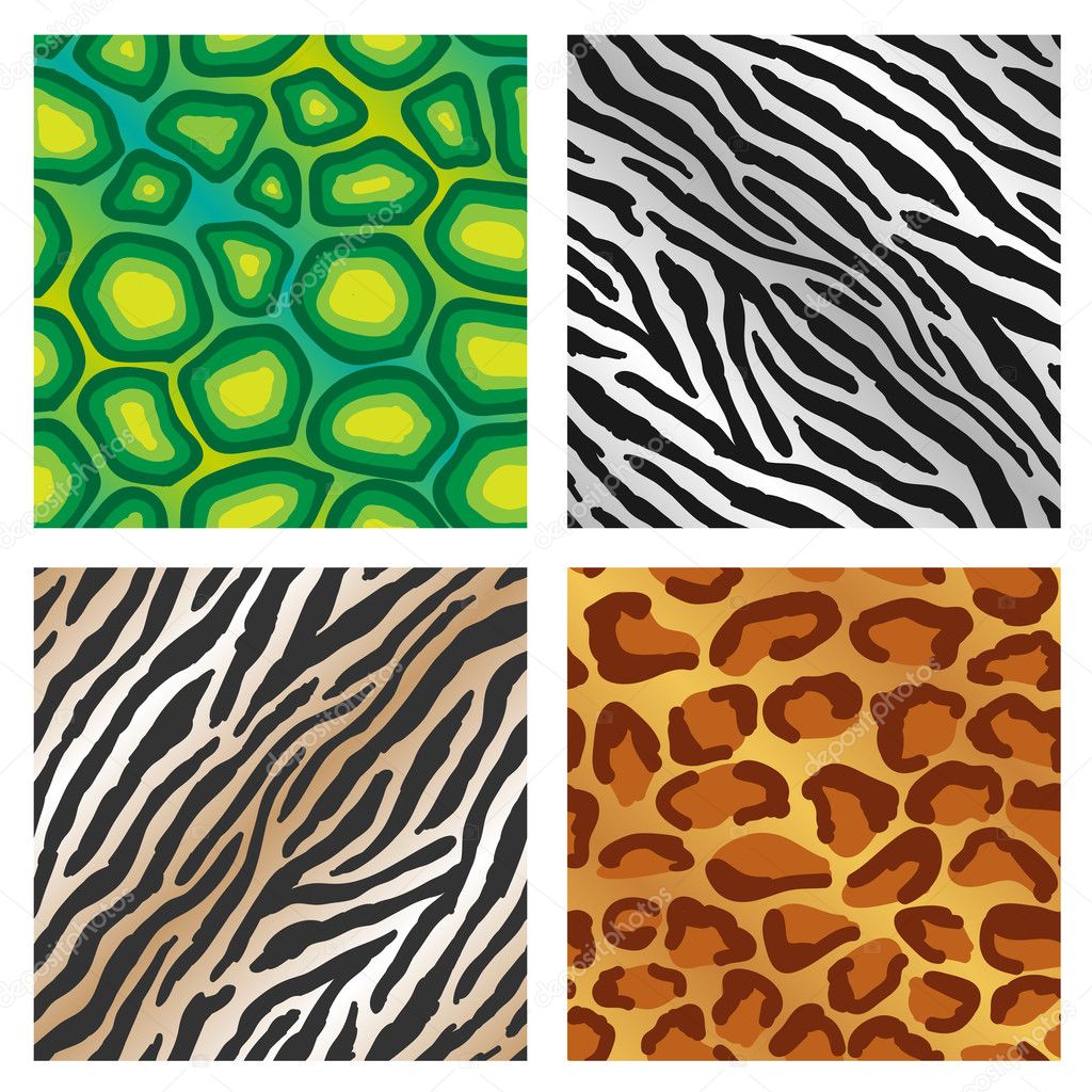 Animal Print Background — Stock Vector © eyematrix 13415337