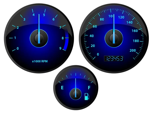 Gauges — Stockový vektor