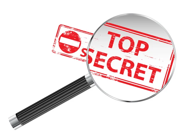 Top Secret — Stock Vector