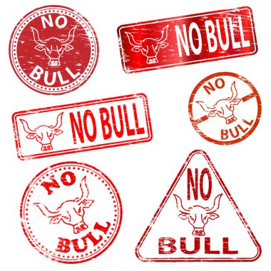 No Bull Stamps clipart