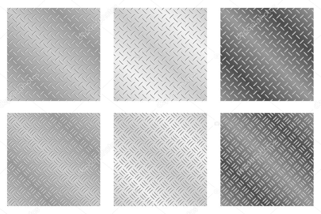 Chequer Plate Metal Backgrounds