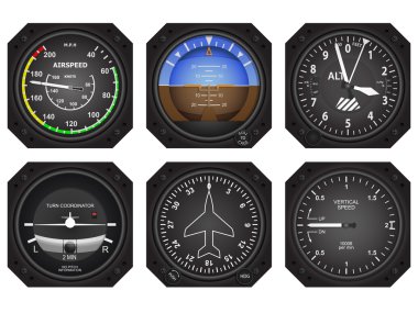 Aircraft Instruments clipart