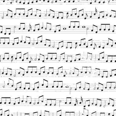 Yinelenen müzik notaları
