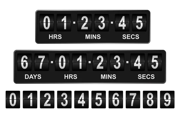 Countdown Timer — Stock Vector