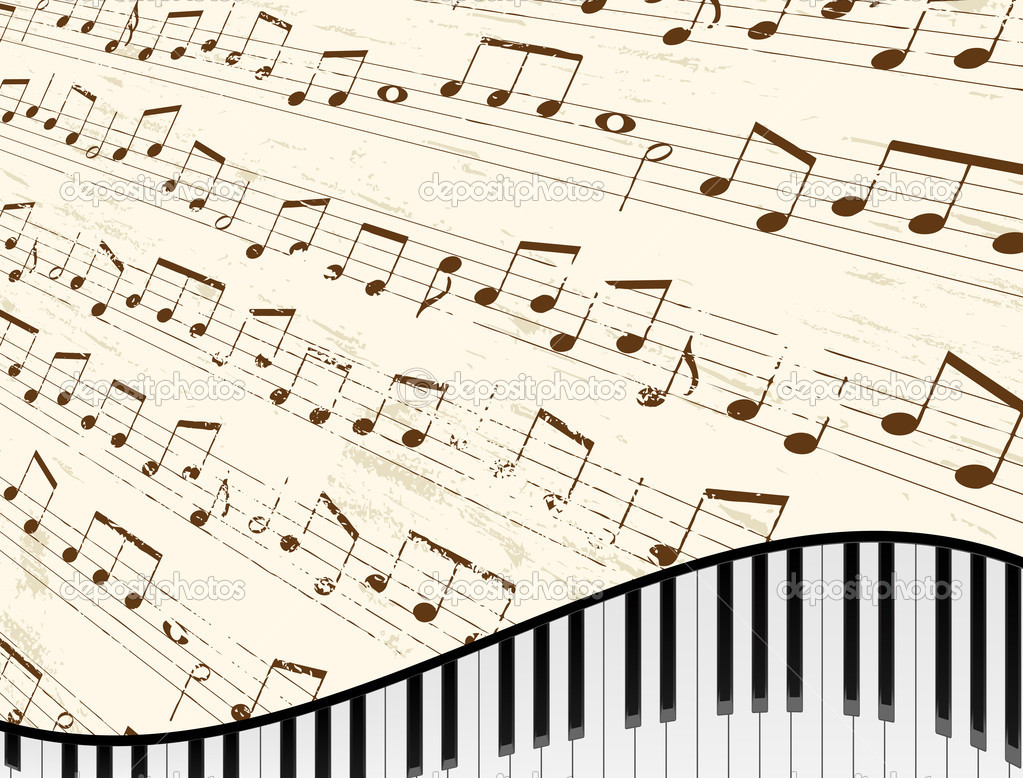 Piano Keyboard Background