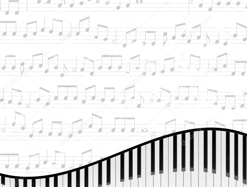 Piano Keyboard Background