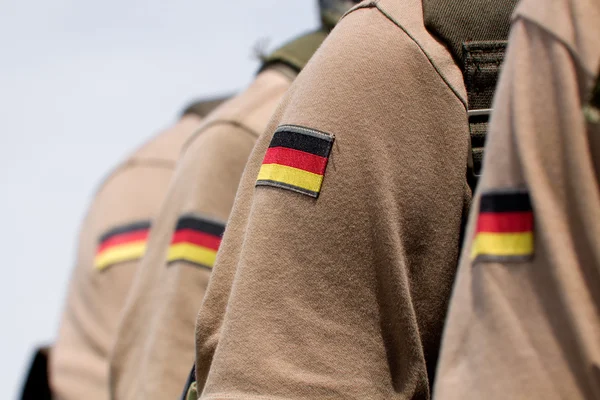 Żołnierze Bundeswehry — Zdjęcie stockowe