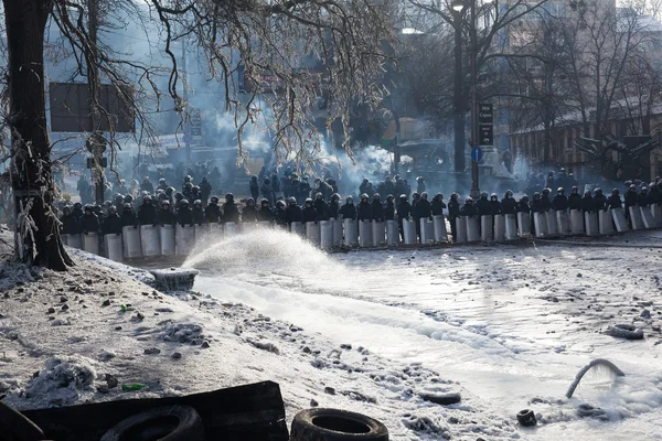 Barricades in Kiev — Stock Photo, Image