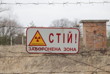 Chernobyl zone of alienation clipart