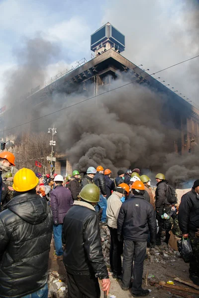 Protests in Kiev — Stock Photo, Image