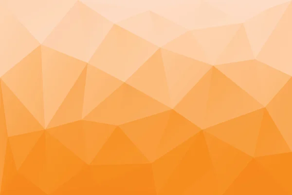 オレンジ色の三角形 — 图库矢量图片