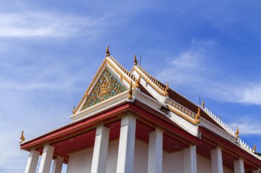 wat poramai yikawat Budist tapınağı. Koh kred, nonthaburi tha