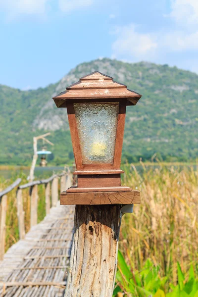 Lamp wood — Stock Photo, Image