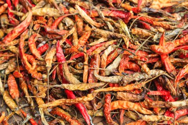 kurutulmuş kırmızı biber biber