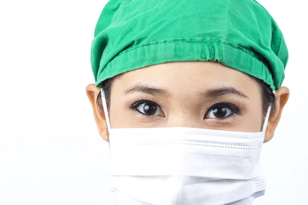 Portrait asian women surgeon , close up shot — Stock Photo, Image