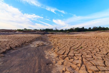 Sam-Pan-Bok Büyük Kanyonu, Mekong Nehri 'nde inanılmaz kaya, Ubonr