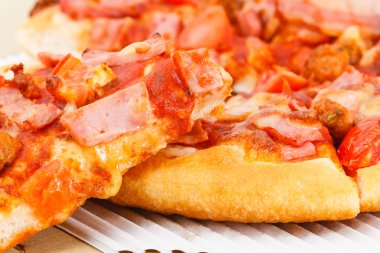 tatlı taze İtalyan pizza