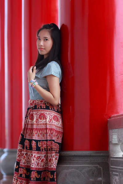 Portretten Aziatische vrouwen. — Stockfoto