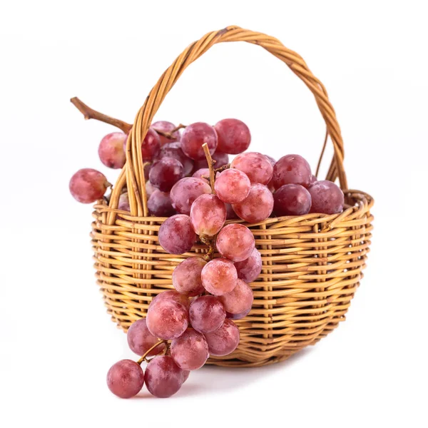 Grapes in the basket — Stock Photo, Image