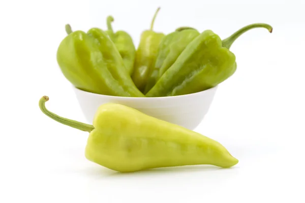 Hot Pepper on white background — Stock Photo, Image