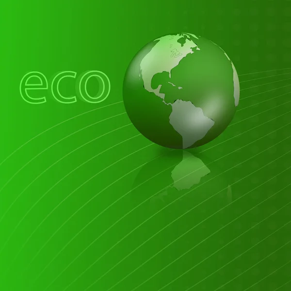 Green Earth concept background. — Stock Photo, Image