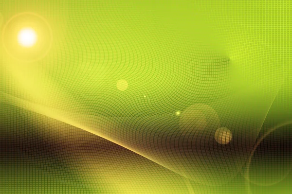 Projeto de tecnologia abstrata verde — Fotografia de Stock